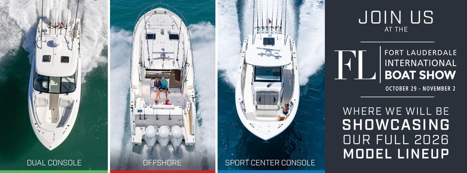 Dual Console, Offshore and Sport Center Consoles will all be at the boat show