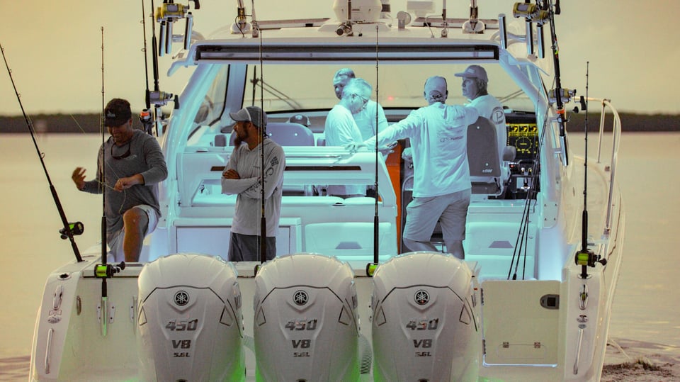 Men on OS 405 preparing go fishing