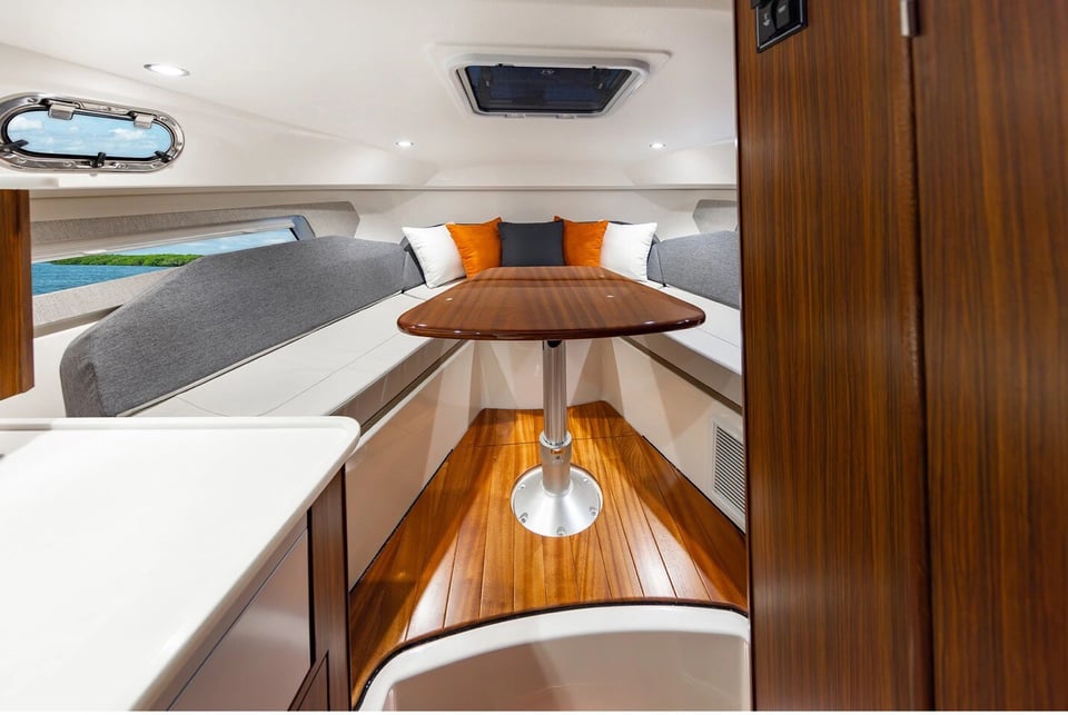 Interior of Pursuit Boats OS 325