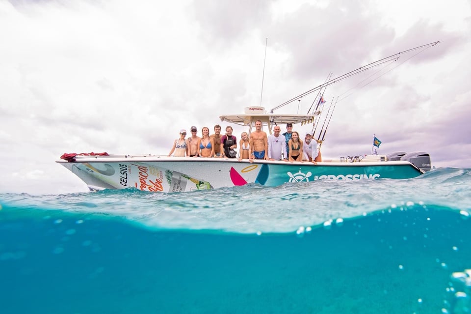 CELSIUS Pursuit BOAT with Piper's Angles supporters