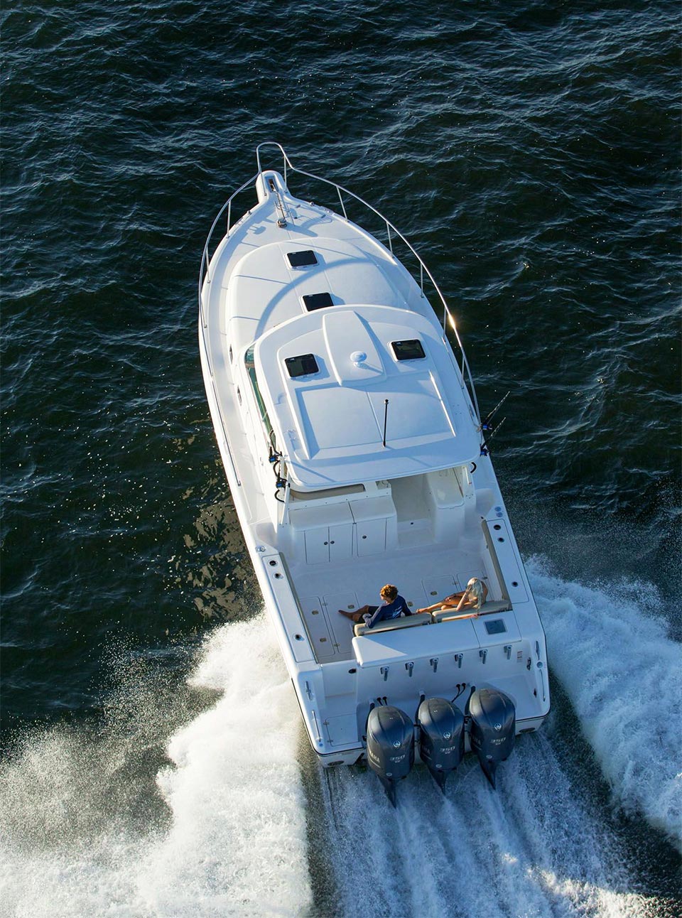 OS385 running and includes a two-year bow to stern warranty