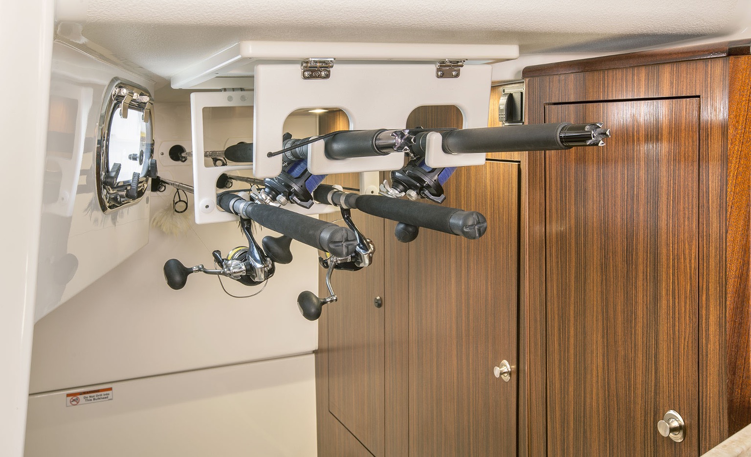 Picture2Ample rod holders and rod storage capacity are available to power up any fishing adventure.