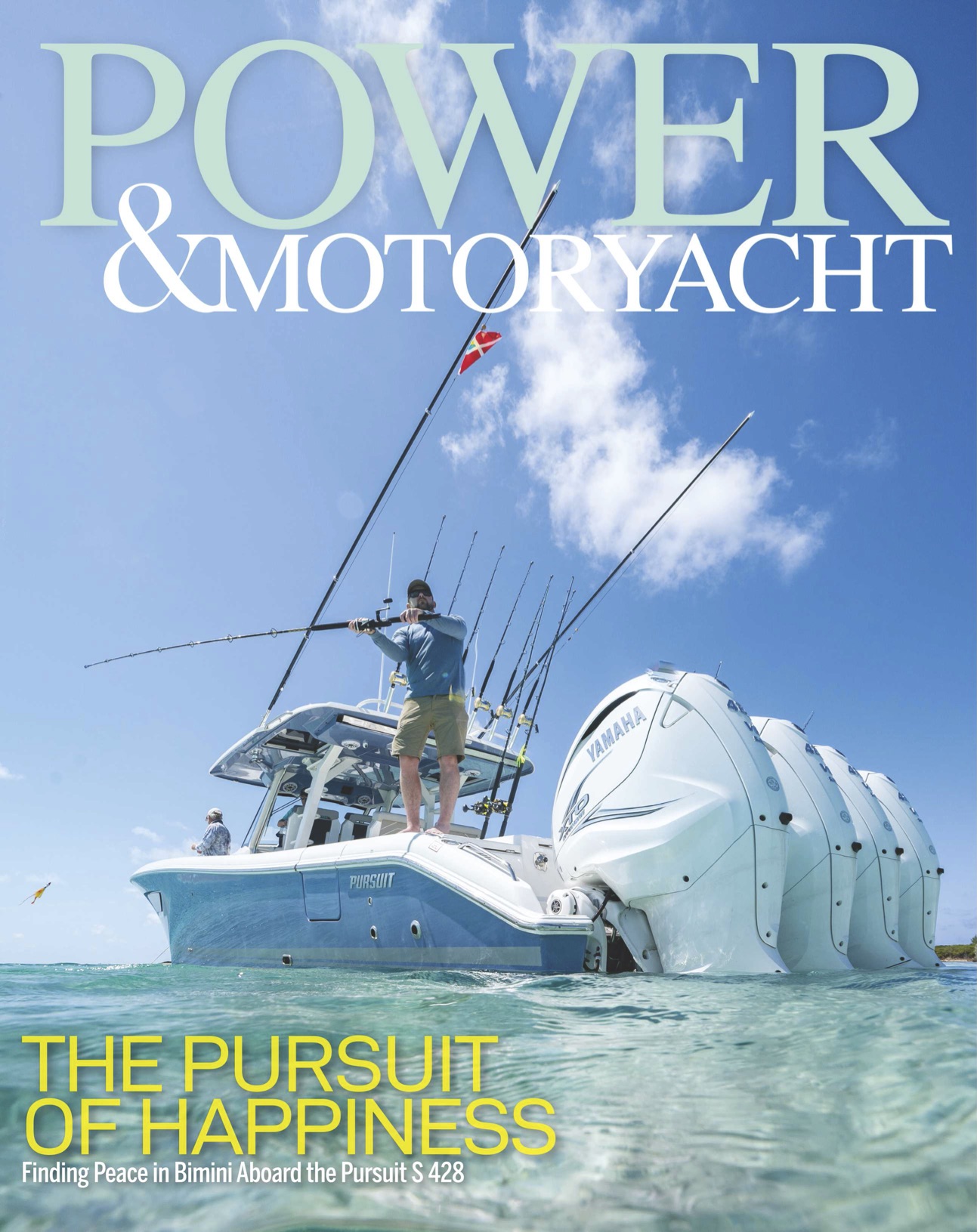 S 428 on cover of Power & Motoryacht